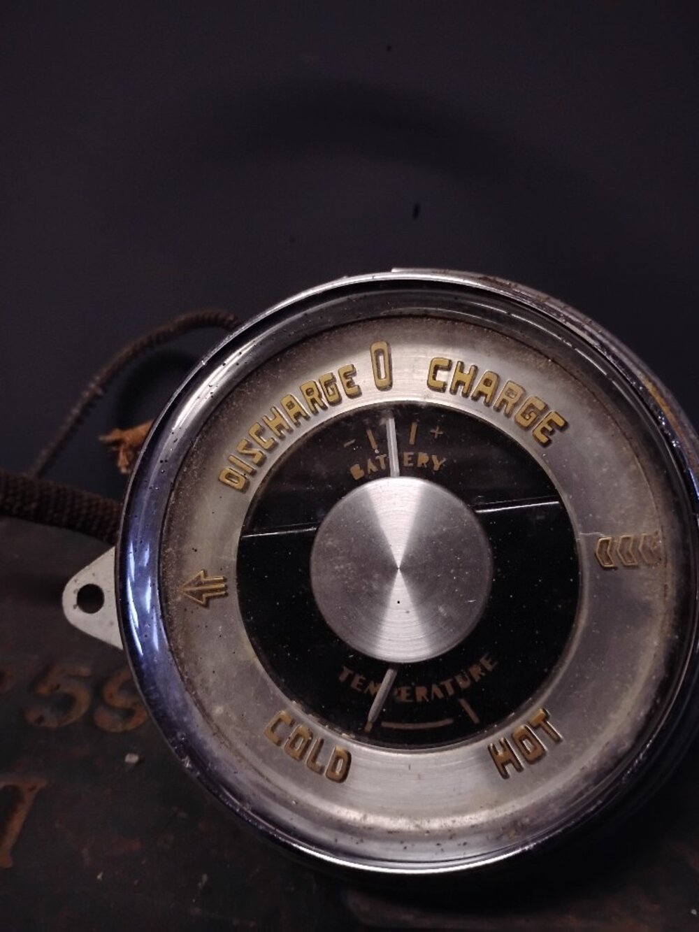 1942 1946 1947 1948 Buick GM battery level charge indicator + temperature gauge